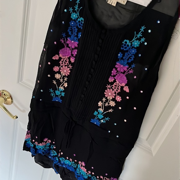 Artelier Nicole Miller Embellished Romper - Picture 7 of 10